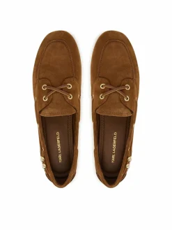 Scarpe basse KL40827 Marrone