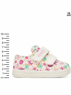 Scarpe basse 1355033 M Bianco