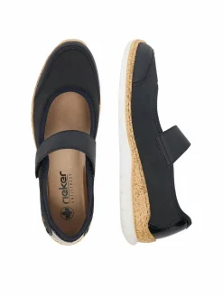 Scarpe basse N42B0-14 Blu scuro