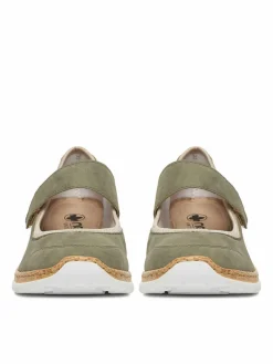 Scarpe basse N42B0-52 Verde