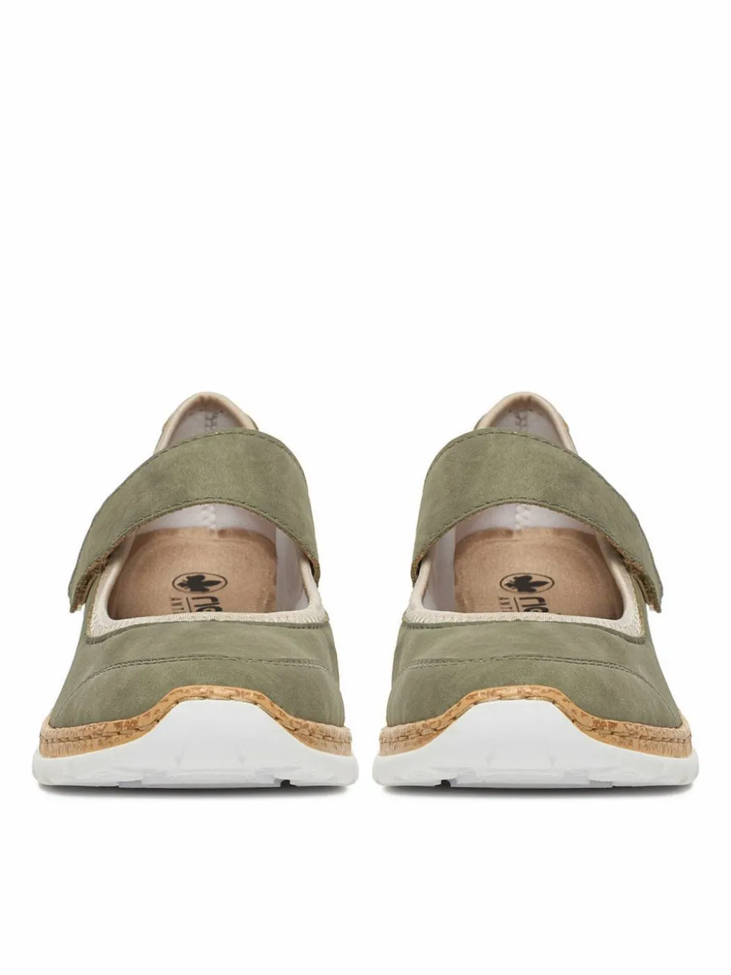 Scarpe basse N42B0-52 Verde