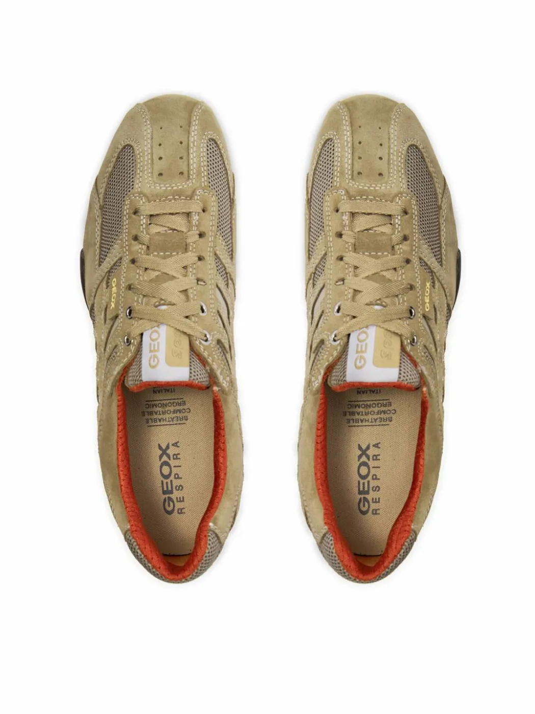 Scarpe basse U Snake K U4207K 02214 C0845 Beige