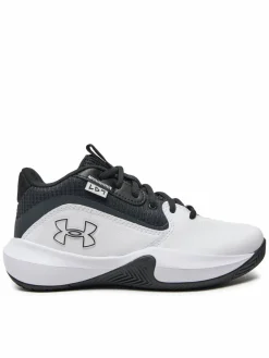 Scarpe da basket Grade School UA Lockdown 7 3028513 Bianco