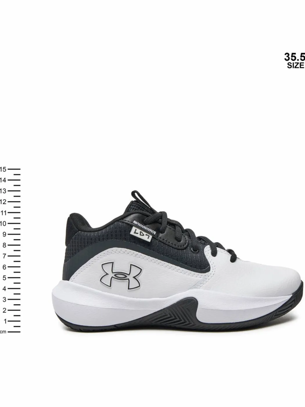 Scarpe da basket Grade School UA Lockdown 7 3028513 Bianco