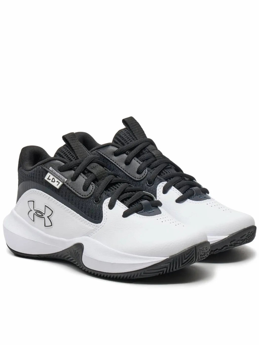 Scarpe da basket Grade School UA Lockdown 7 3028513 Bianco