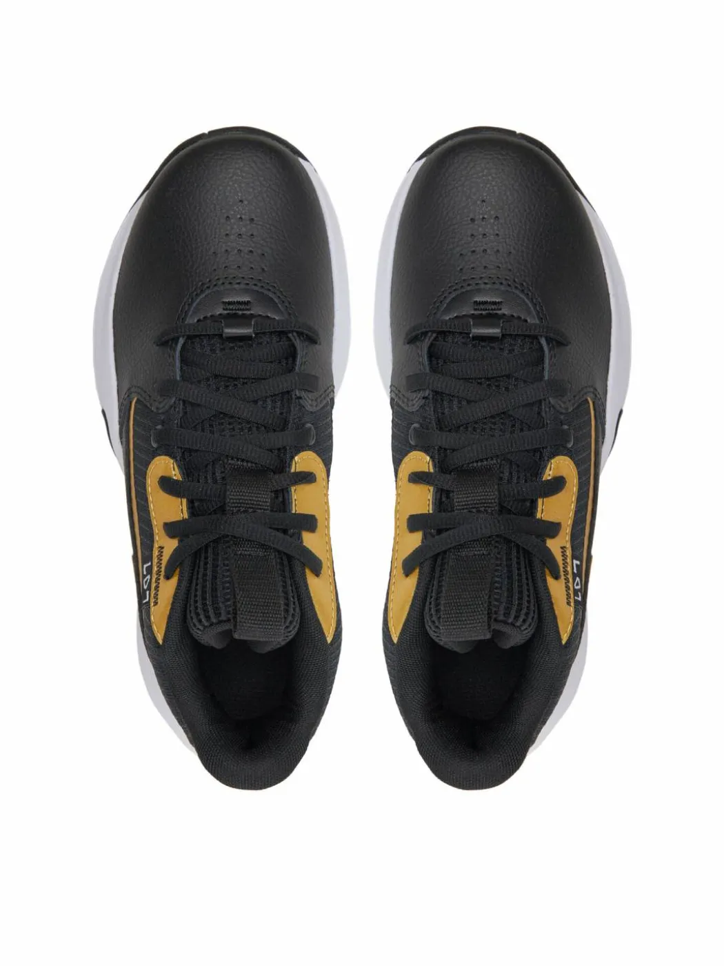 Scarpe da basket Grade School UA Lockdown 7 3028513 Nero