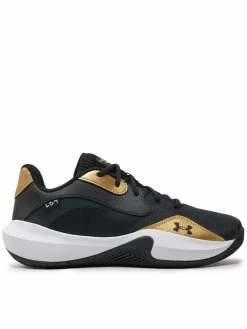 Scarpe da basket UA Lockdown 7 Low 3027646 Nero