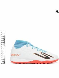Scarpe da calcio Jr Youth Tf 252166L WTQP Bianco