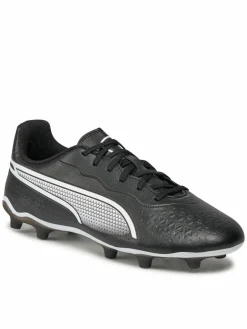 Scarpe da calcio King Match Fg/Ag Jr 107573 01 Nero
