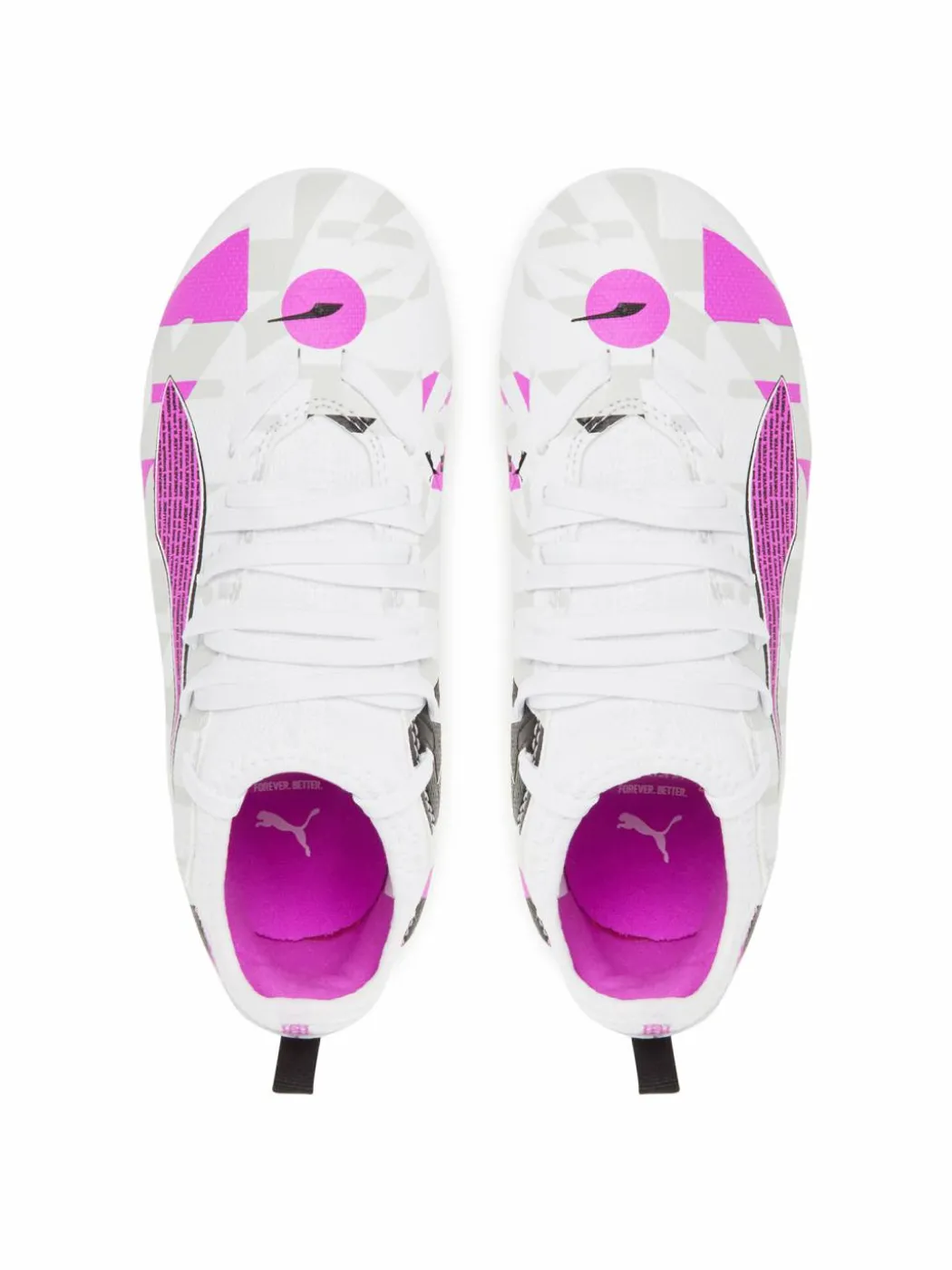 Scarpe da calcio Ultra 5 Match Forever Fg/Ag Jr 108413 01 Bianco