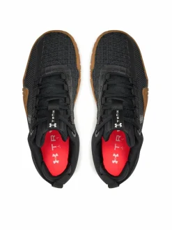 Scarpe da palestra Ua W Tribase Reign 6 3027342-001 Nero