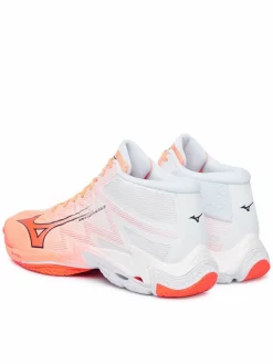 Scarpe indoor Wave Lightning Elite Mid V1GA2605 Corallo