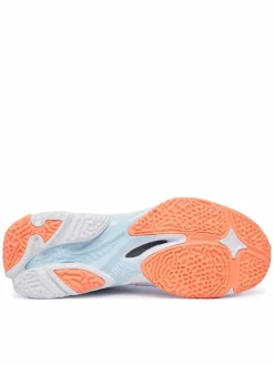 Scarpe indoor Wave Lightning Elite Mid V1GC2605 Azzurro chiaro