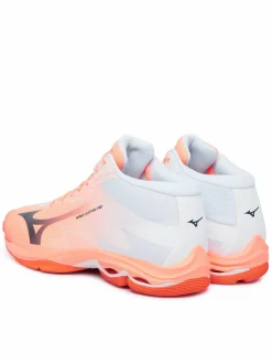 Scarpe indoor Wave Lightning Pro Mid V1GA2665 Corallo