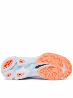 Scarpe indoor Wave Lightning Pro Mid V1GC2665 Azzurro chiaro