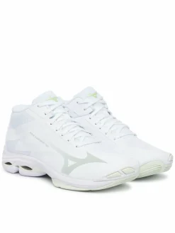 Scarpe indoor Wave Lightning Pro Mid V1GC2665 Bianco