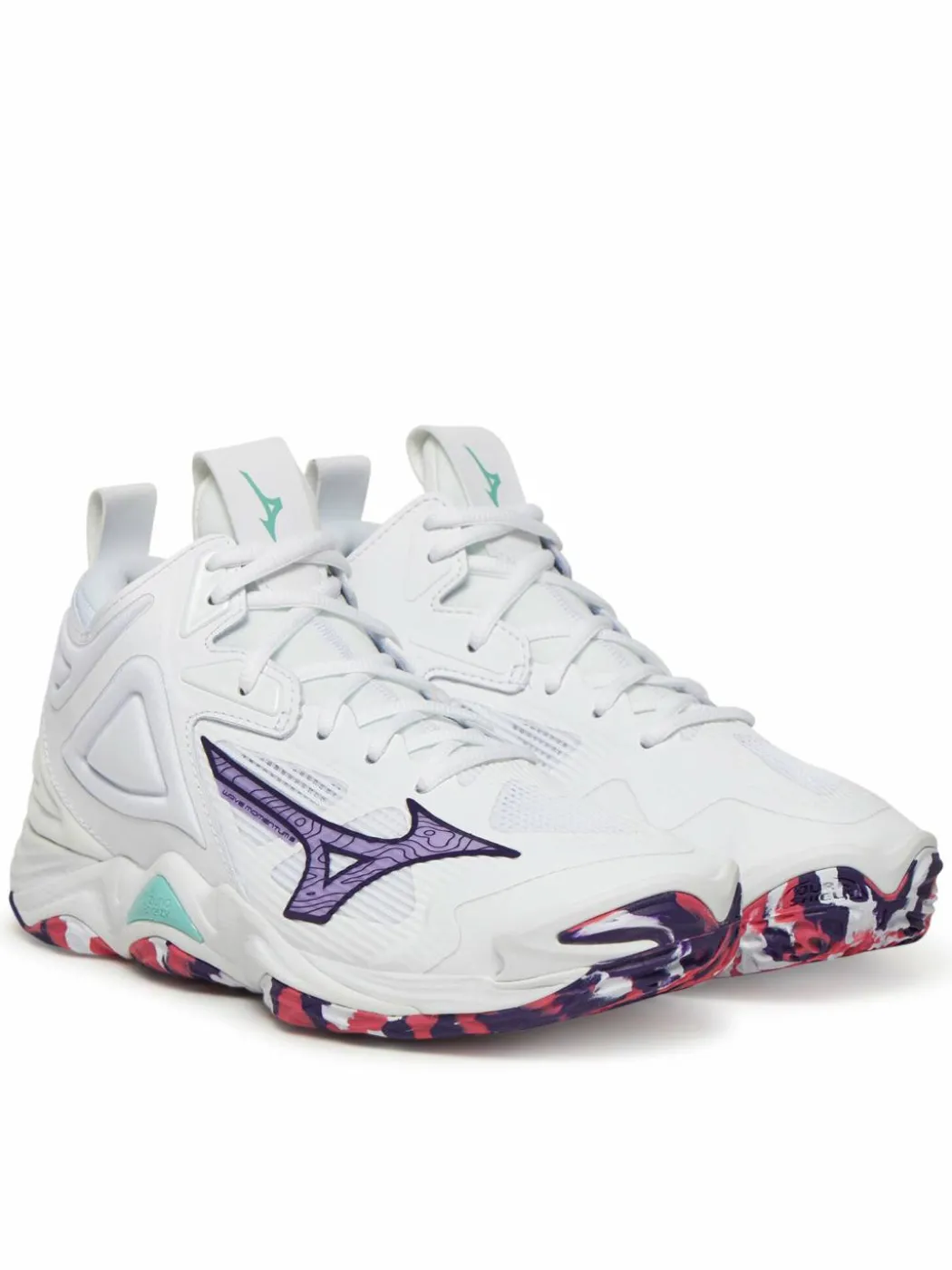 Scarpe indoor Wave Momentum 3 Mid V1GC2317 Bianco