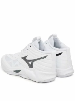 Scarpe indoor Wave Momentum Pro Mid V1GA2545 Bianco