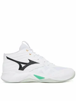 Scarpe indoor Wave Momentum Pro Mid V1GA2545 Bianco