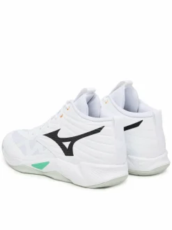 Scarpe indoor Wave Momentum Pro Mid V1GA2545 Bianco