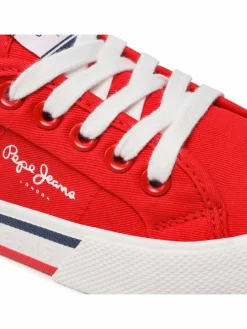 Scarpe sportive Brady Boy Basic PBS30527 Rosso