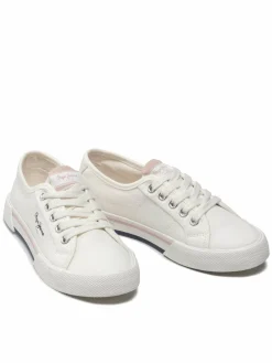 Scarpe sportive Brady Girl Basic PGS30543 Bianco