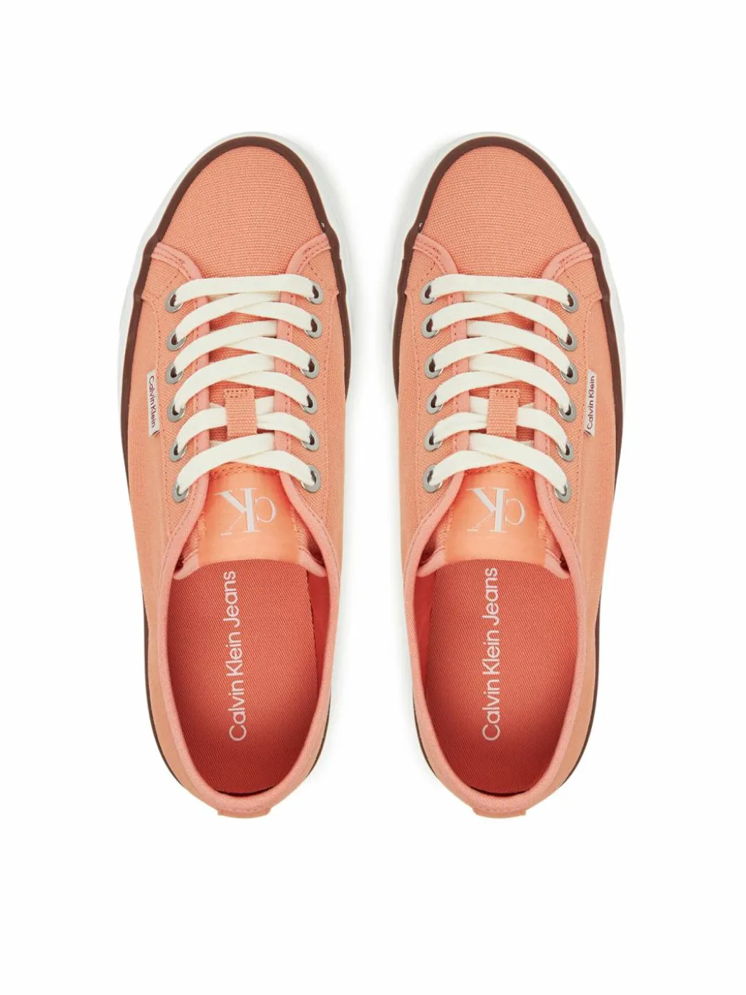 Scarpe sportive Vulc Flatform Ctn Logo Tag YW0YW01838 Arancione
