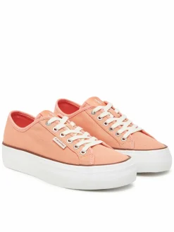 Scarpe sportive Vulc Flatform Ctn Logo Tag YW0YW01838 Arancione