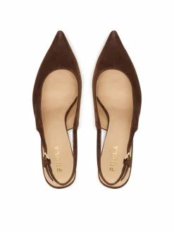 Scarpe stiletto Aria Slingback YL591FA C10000 CN 2460S Marrone