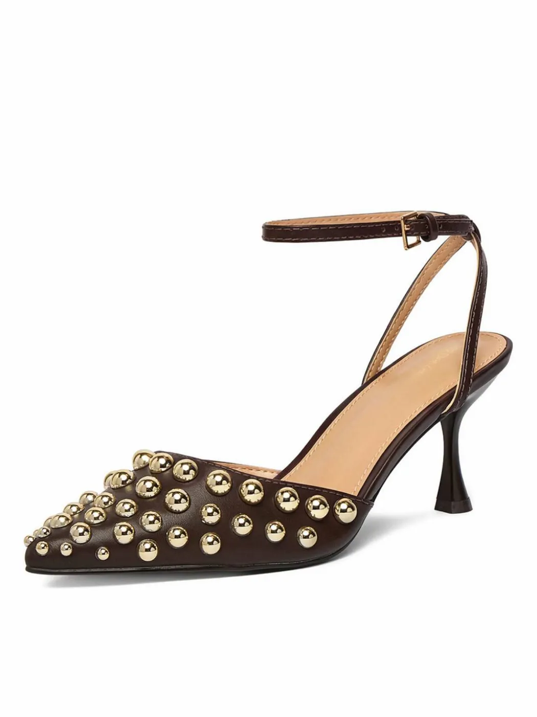 Scarpe stiletto CEO-HY0570-1 Marrone