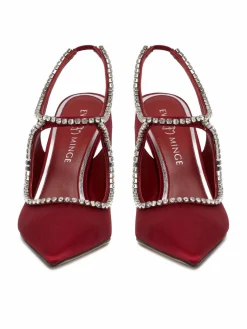 Scarpe stiletto EO-LIVIA-LT2019-6 Rosso