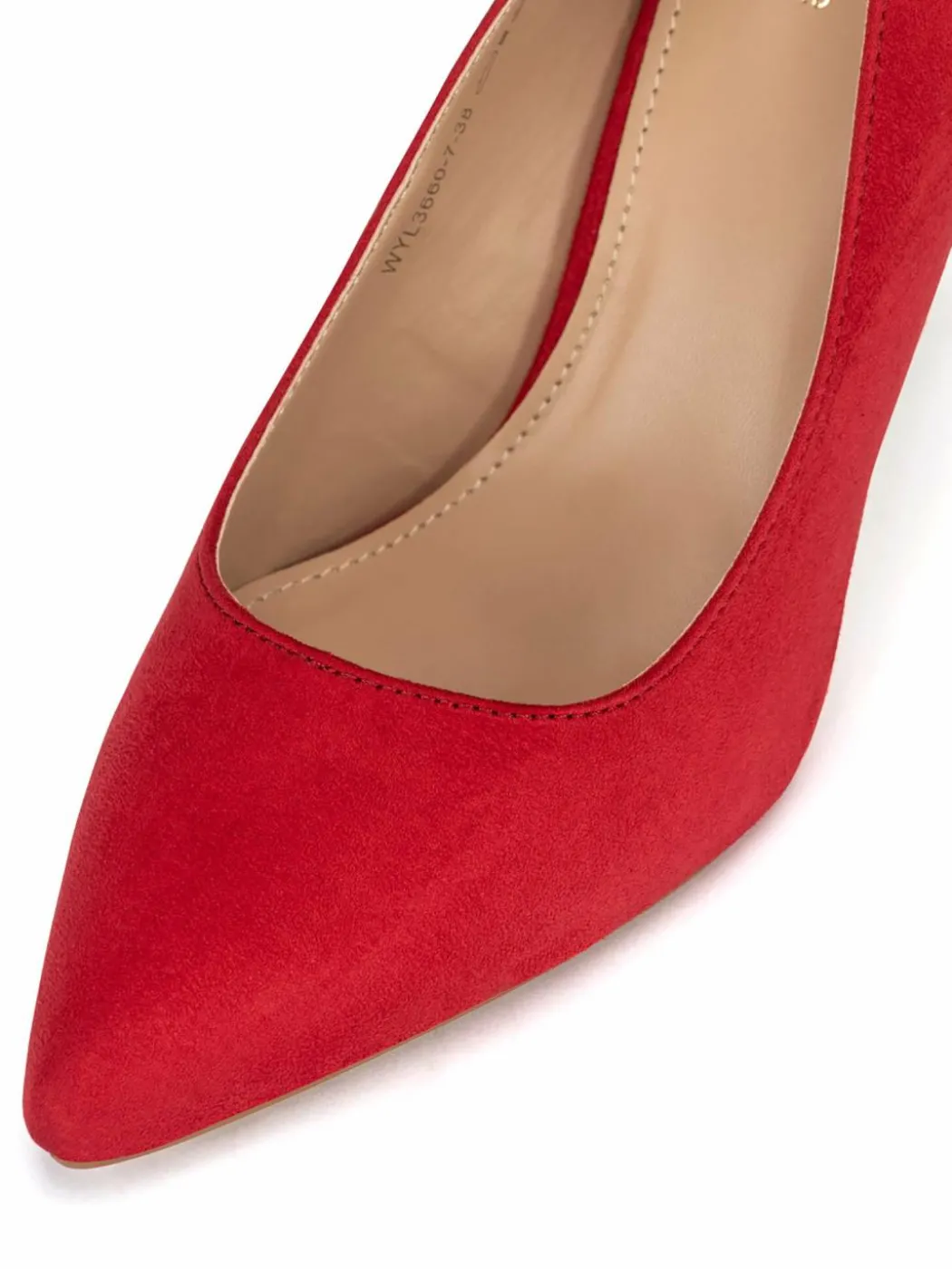Scarpe stiletto WYL3660-7 Rosso