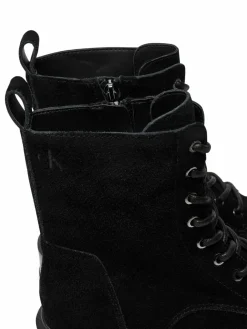 Scarponcini Flatform Zip Laceup Mg S YW0YW01554 Nero
