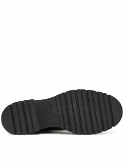 Scarponcini Tjw Lace Up Leather Boot EN0EN02824 Nero