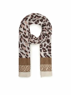 Scialle 2A6041 T4286 Marrone