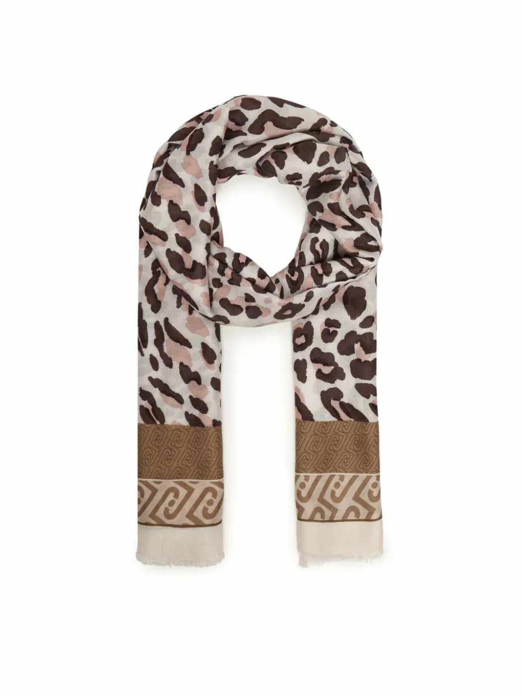 Scialle 2A6041 T4286 Marrone