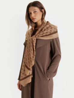 Scialle AW5341 POL03 Marrone