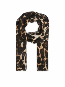 Scialle AW5533 POL03 Marrone