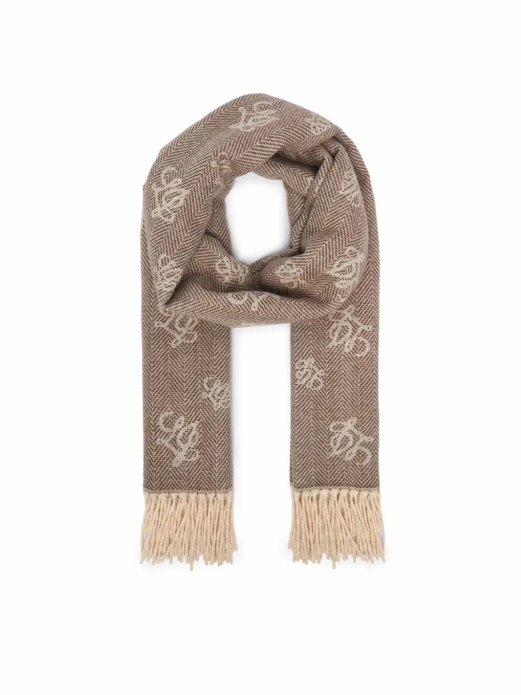 Scialle 2F6034 T0300 Beige scuro