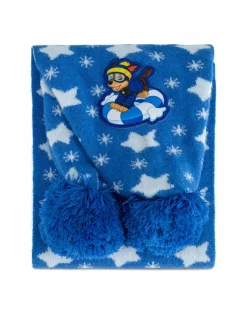 Sciarpa ACCCS-AW24-313PAW-A Blu scuro