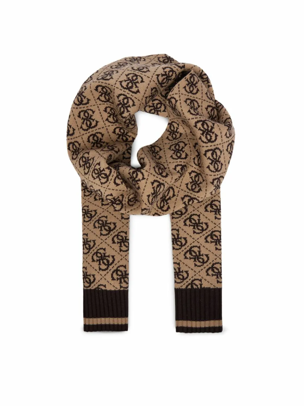 Set berretto e sciarpa GFBOXM P6102 Beige