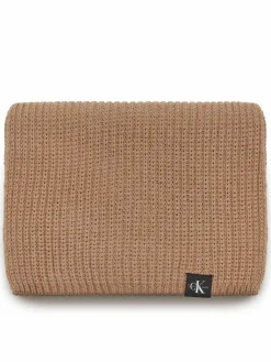 Set berretto e sciarpa Monogram Rib Scarf Beanie Set IU0IU00638 Marrone