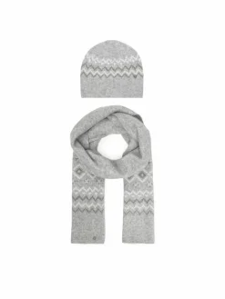 Set berretto e sciarpa W5PZ18 Z3LQ0 Grigio