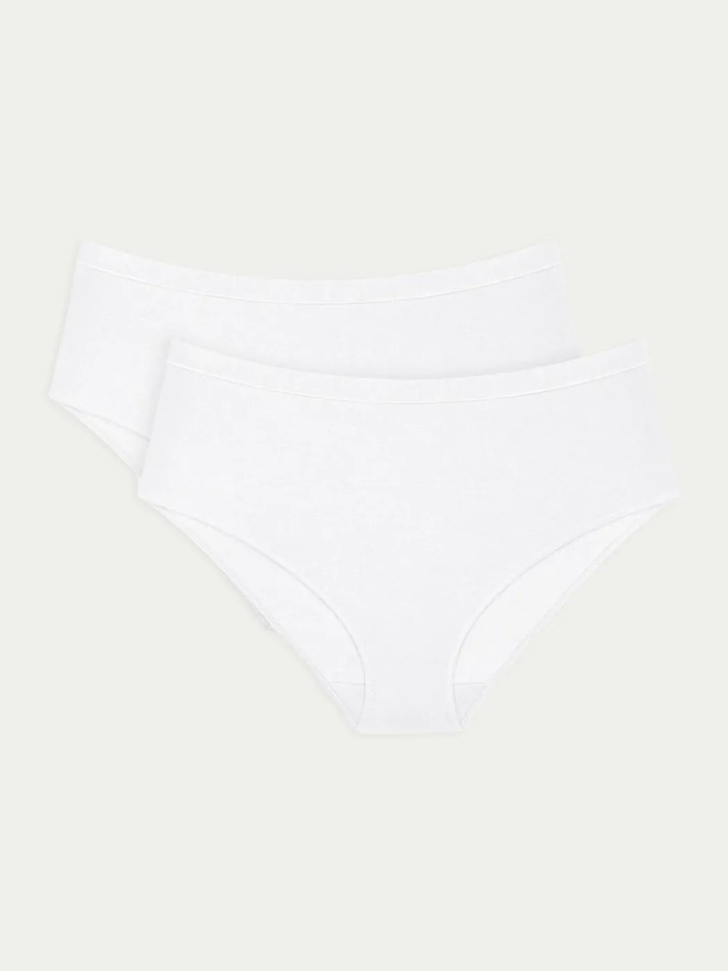 Set di mutandine classiche a vita alta Sense Of Modal 10224762 Bianco