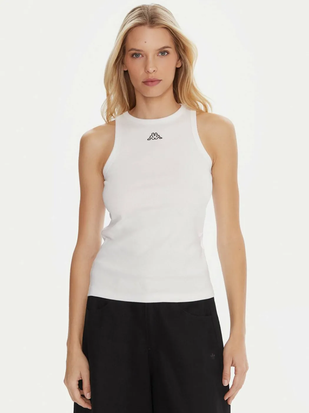 Set di top Logo Benny 322565W Bianco Regular Fit