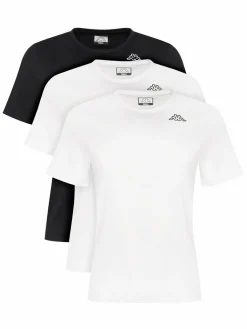 Set di t-shirt Logo Sylvie 38277LW Nero Regular Fit