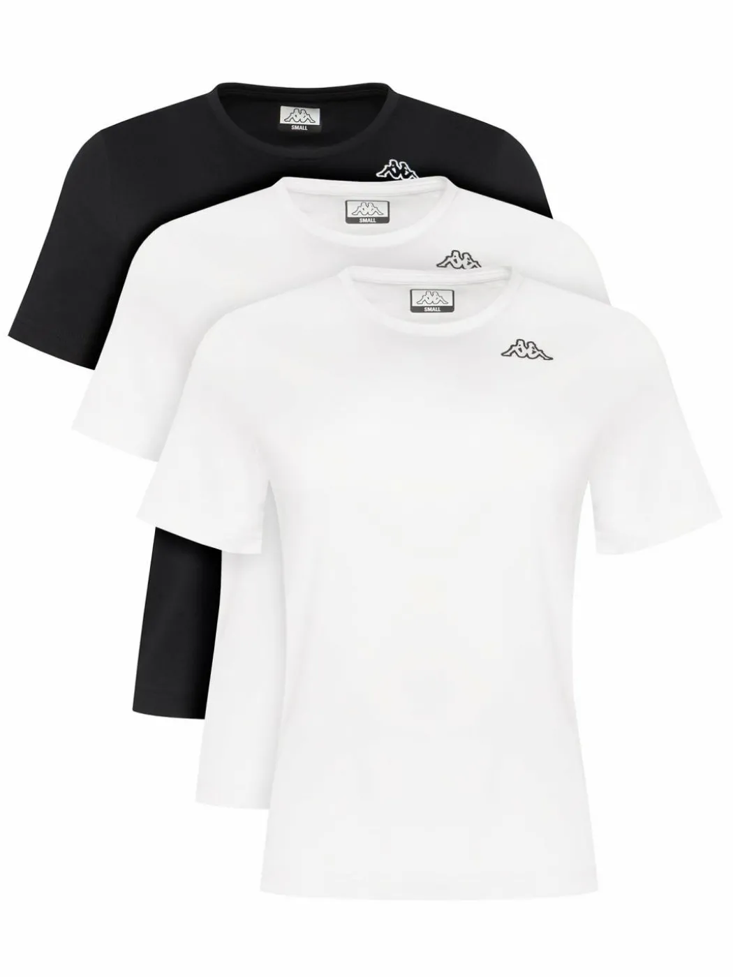 Set di t-shirt Logo Sylvie 38277LW Nero Regular Fit