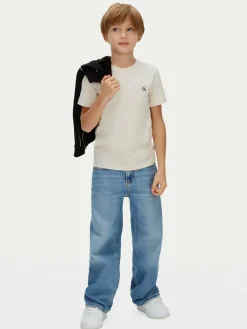 Set di t-shirt Monologo IB0IB01093 Beige Regular Fit