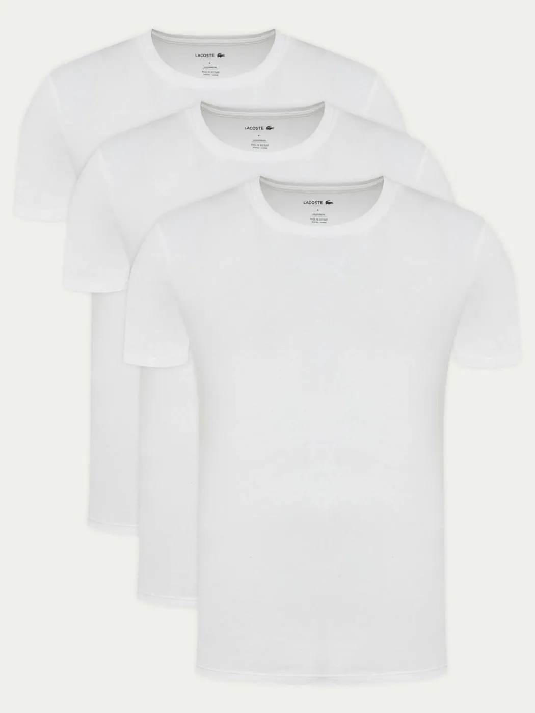 Set di t-shirt TH9007 Bianco Slim Fit