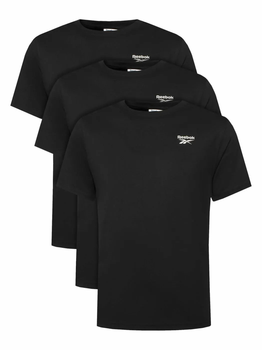 Set di t-shirt Wendell RK25190CCM Nero Regular Fit